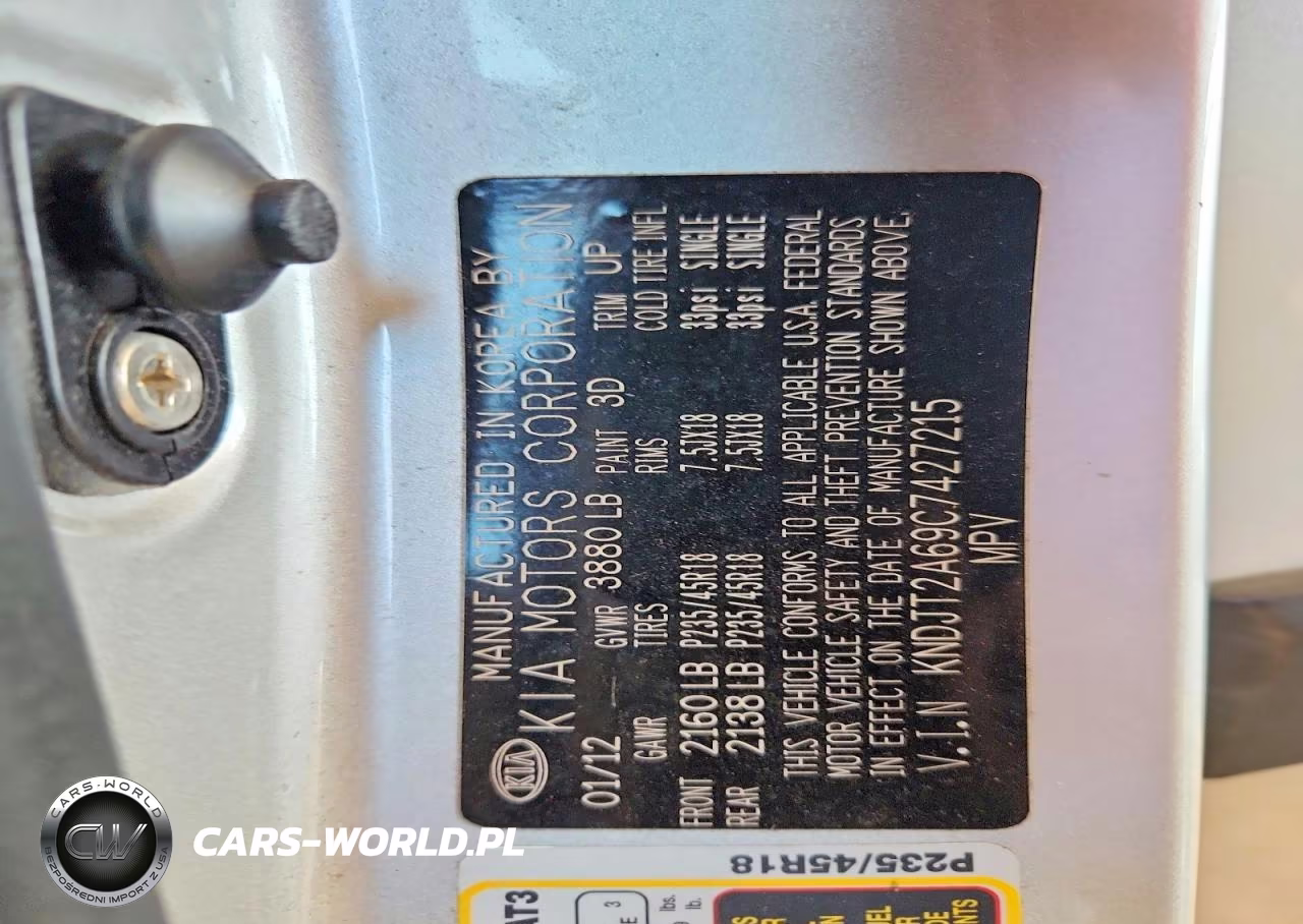 2012 Kia Soul VIN:KNDJT2A69C7427215 - 14