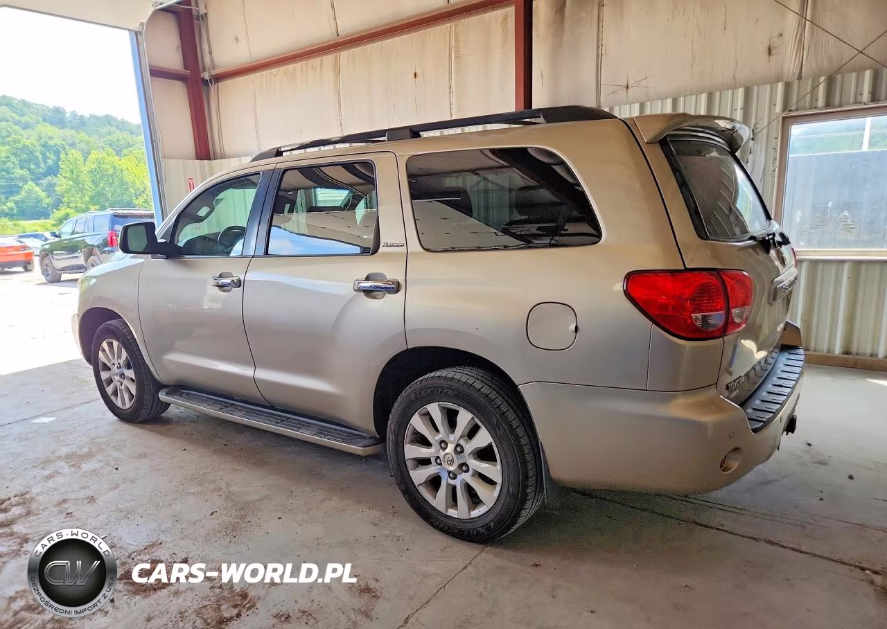 2008 Toyota Sequoia Platinum VIN:5TDBY67A28S001291 - 2