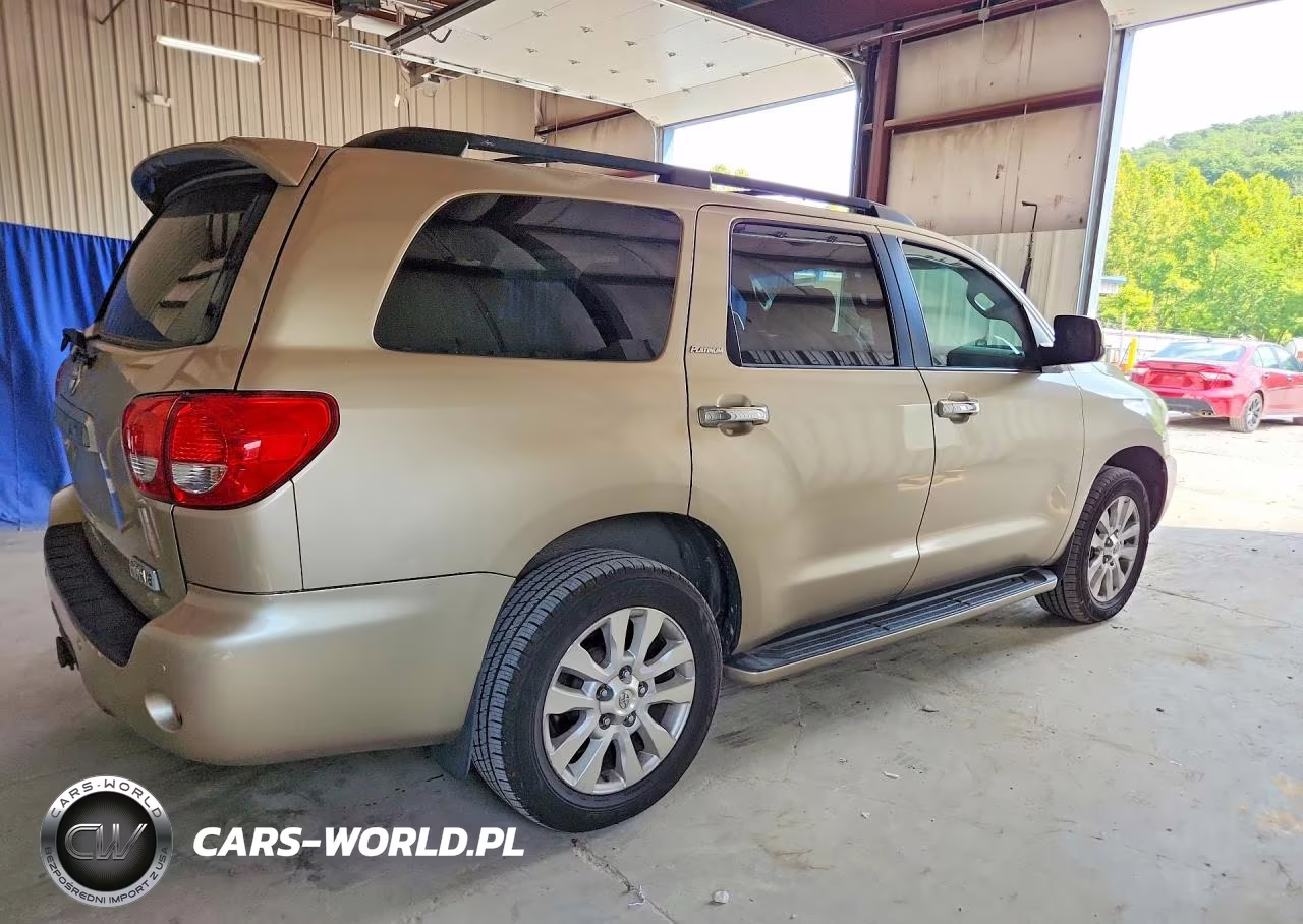 2008 Toyota Sequoia Platinum VIN:5TDBY67A28S001291 - 3
