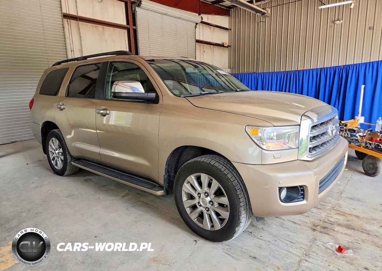 2008 Toyota Sequoia Platinum VIN:5TDBY67A28S001291 - 4
