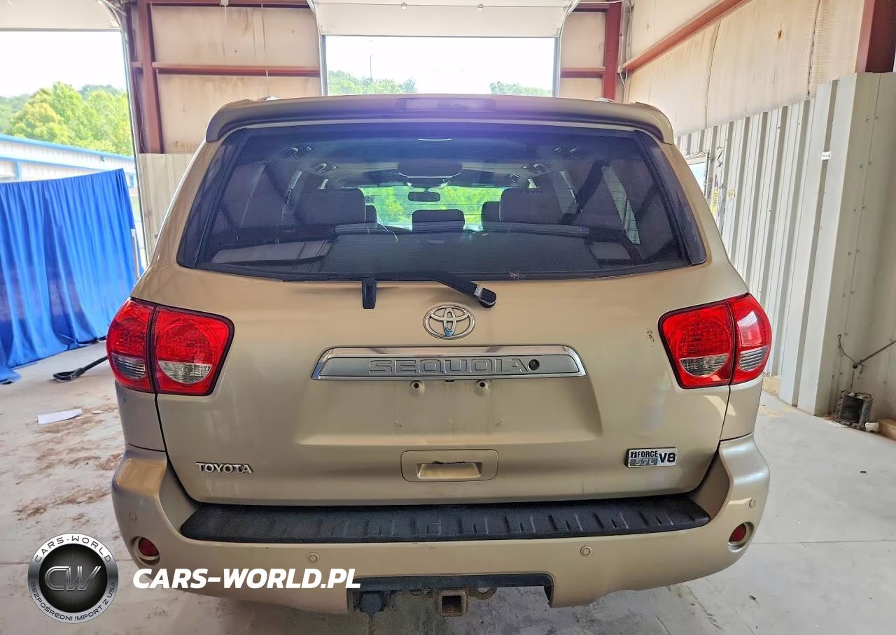 2008 Toyota Sequoia Platinum VIN:5TDBY67A28S001291 - 6