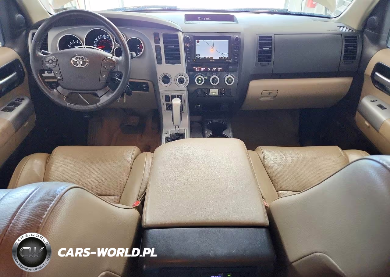 2008 Toyota Sequoia Platinum VIN:5TDBY67A28S001291 - 8