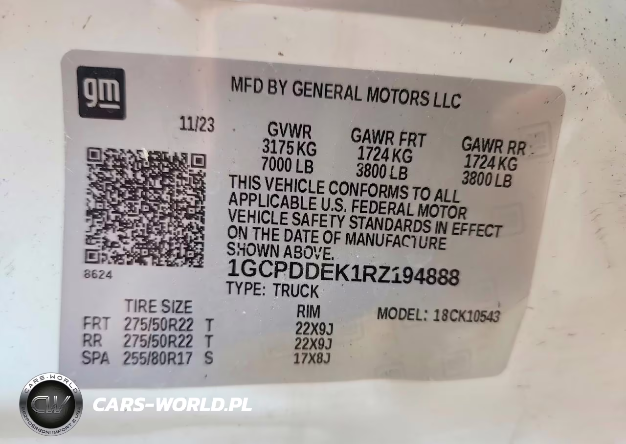 2024 Chevrolet Silverado K1500 Lt VIN:1GCPDDEK1RZ194888 - 13