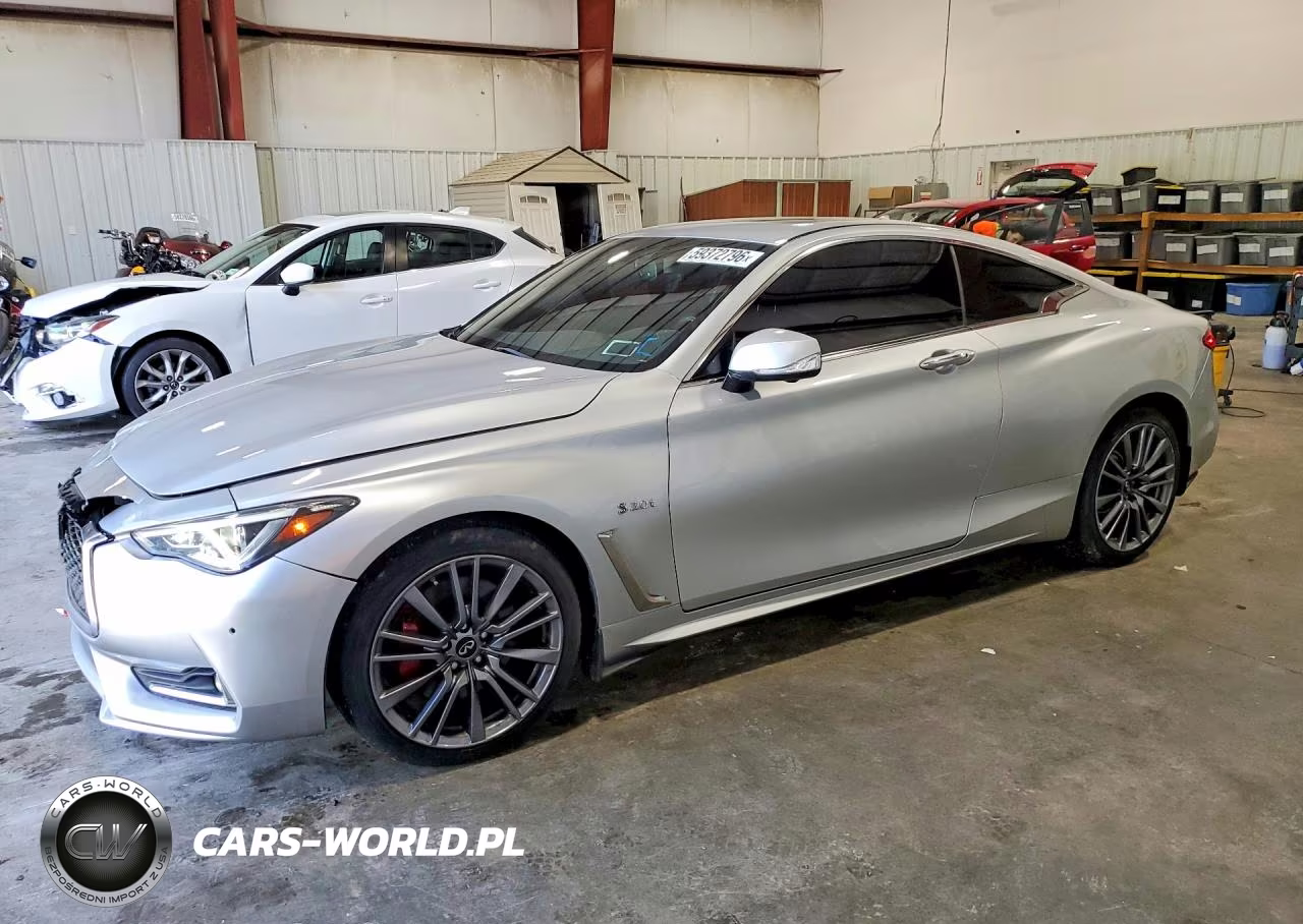 2017 Infiniti Q60 Red Sport 400