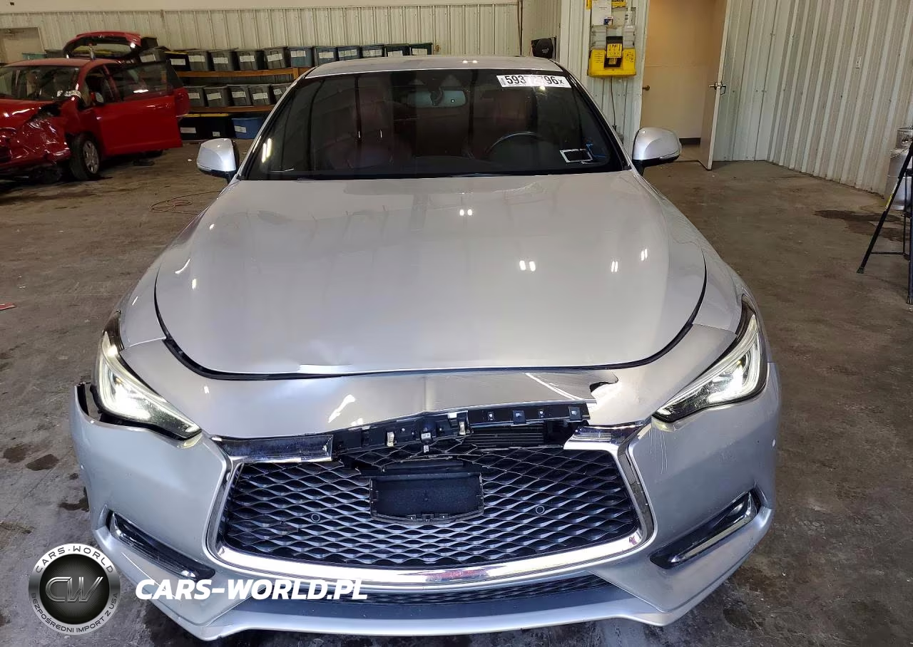2017 Infiniti Q60 Red Sport 400 VIN:JN1FV7EL1HM701919 - 5