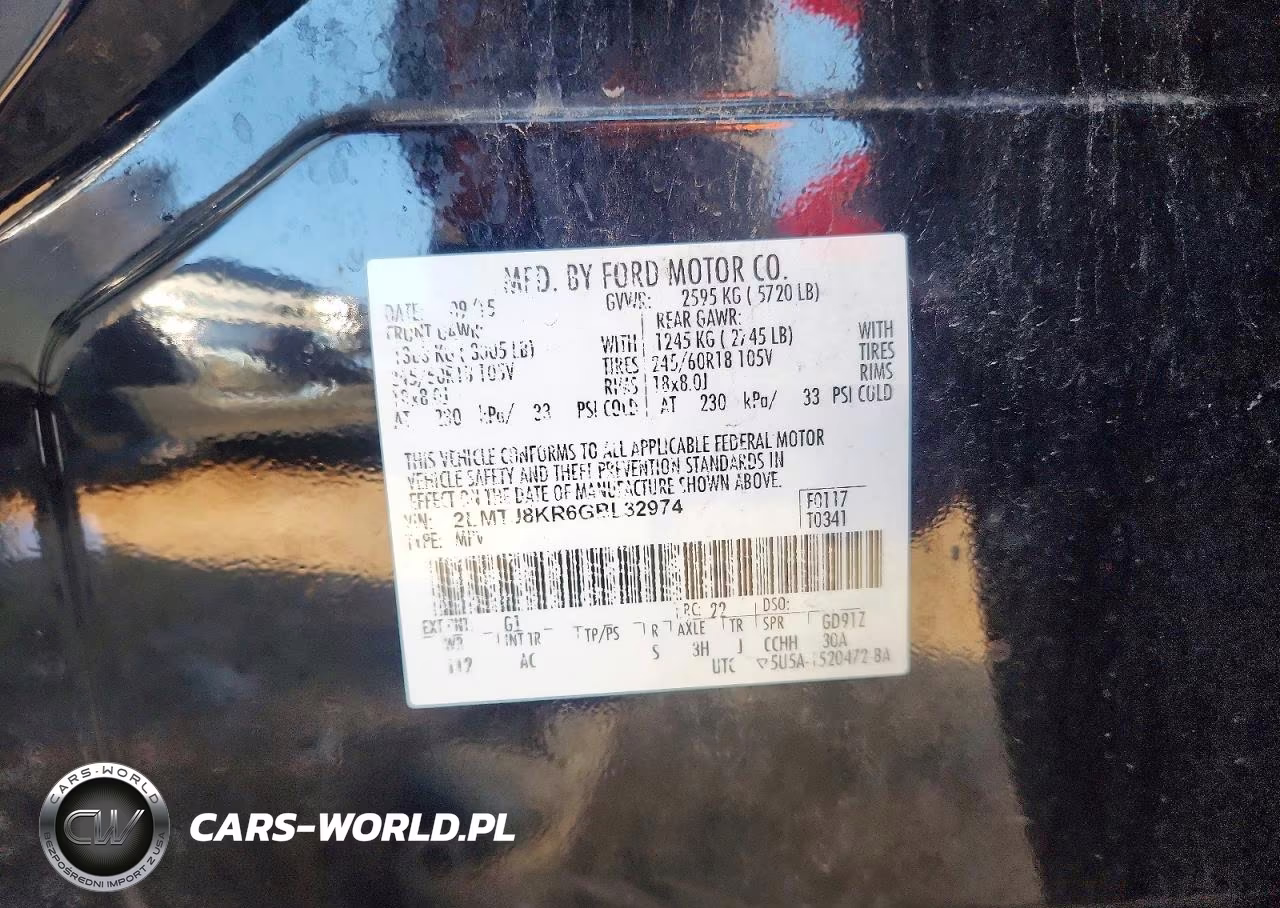 2016 Lincoln Mkx Select VIN:2LMTJ8KR6GBL32974 - 12