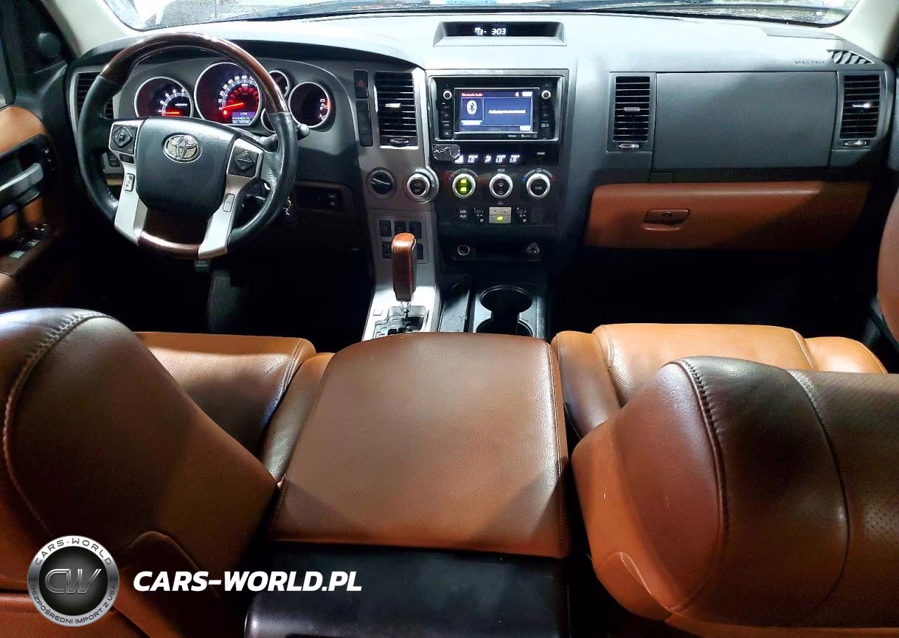 2014 Toyota Sequoia Platinum VIN:5TDDW5G18ES092457 - 8