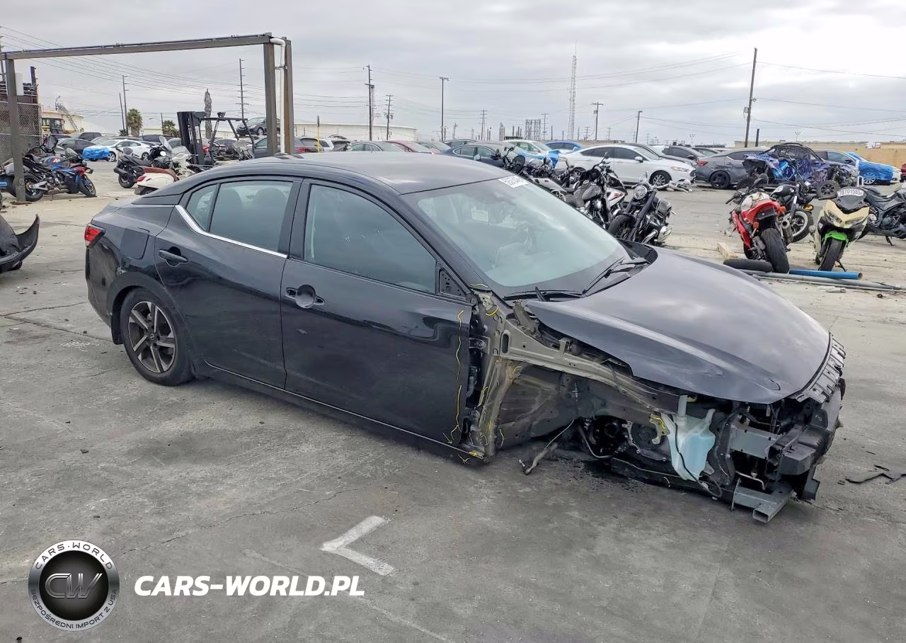 2025 Nissan Sentra Sv VIN:3N1AB8CV3SY410887 - 4