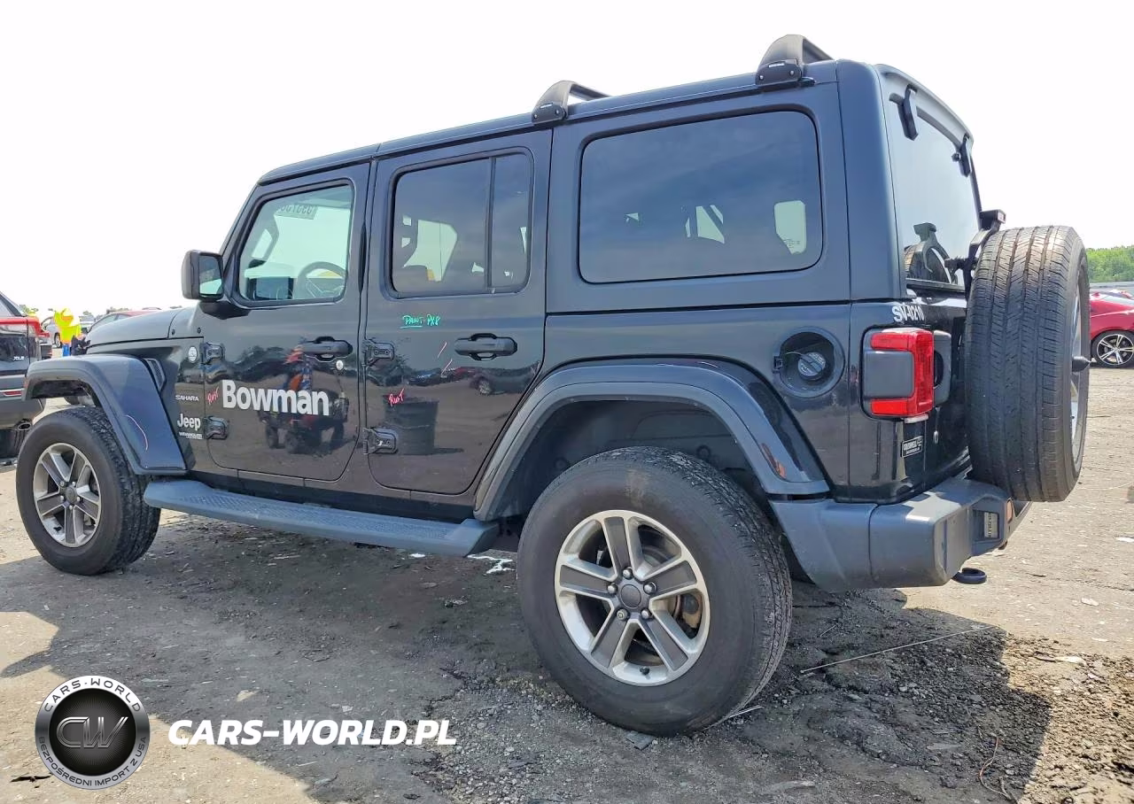 2019 Jeep Wrangler Unlimited Sahara VIN:1C4HJXEN1KW507728 - 2