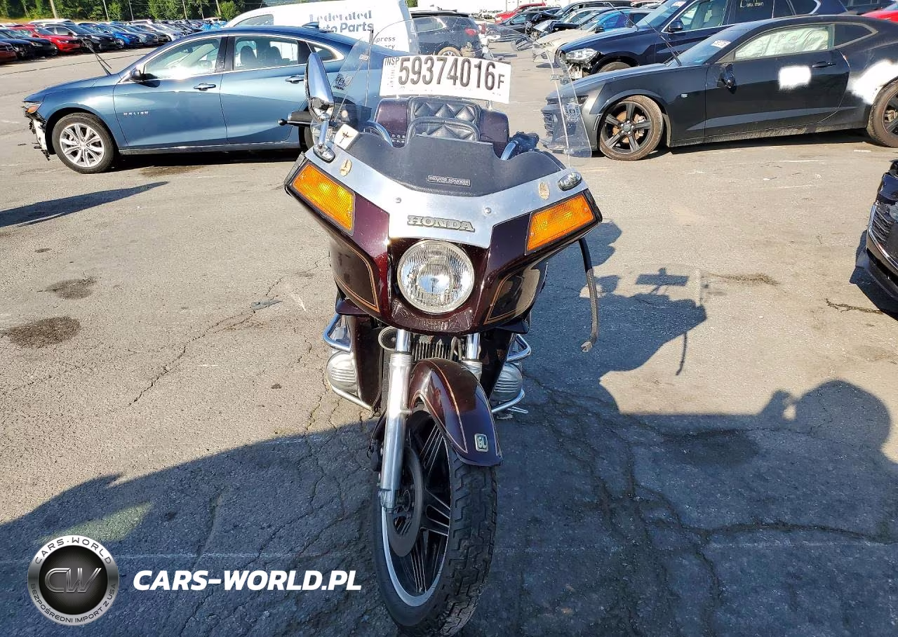 1981 Honda Gl1100 I VIN:1HFSC0213BA120562 - 2