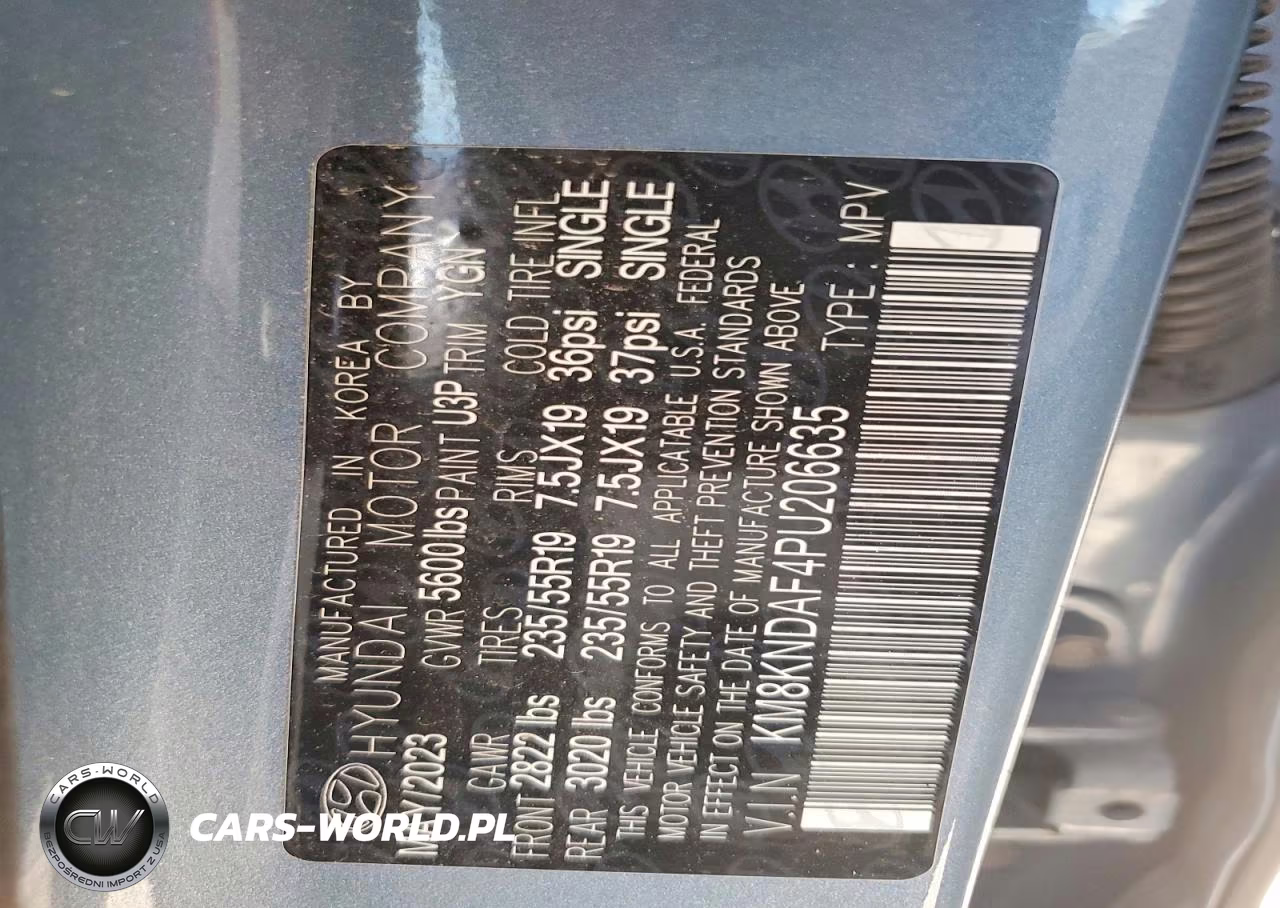 2023 Hyundai Ioniq 5 Sel VIN:KM8KNDAF4PU206635 - 12