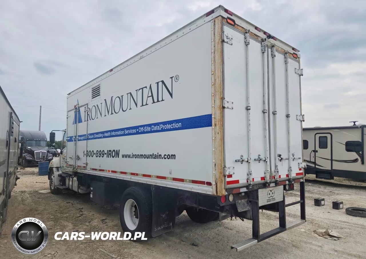 2012 Hino 338 Box Truck VIN:5PVNV8JV8C4S52219 - 2