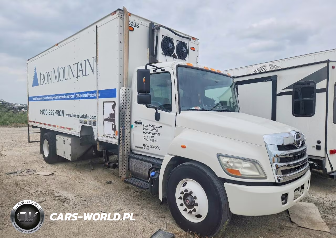 2012 Hino 338 Box Truck VIN:5PVNV8JV8C4S52219 - 4