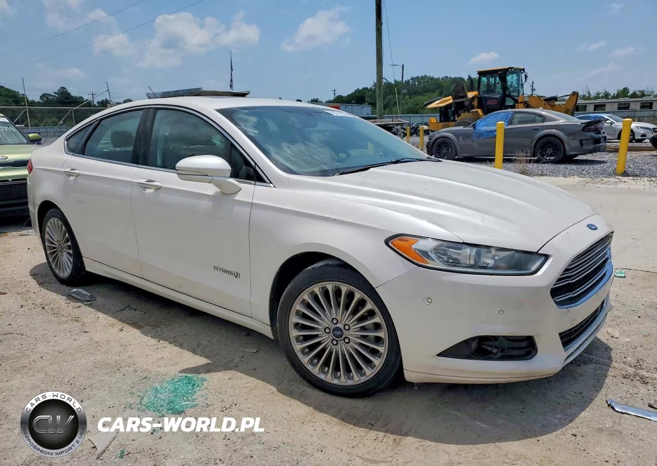 2014 Ford Fusion Titanium Hev VIN:3FA6P0RU9ER311354 - 4