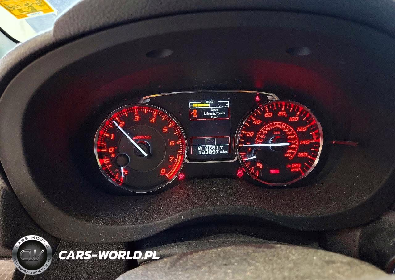 2015 Subaru Wrx Limited VIN:JF1VA1J68F9823863 - 9