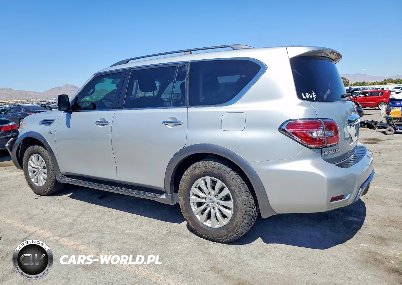 2019 Nissan Armada Sv VIN:JN8AY2ND5K9088017 - 2