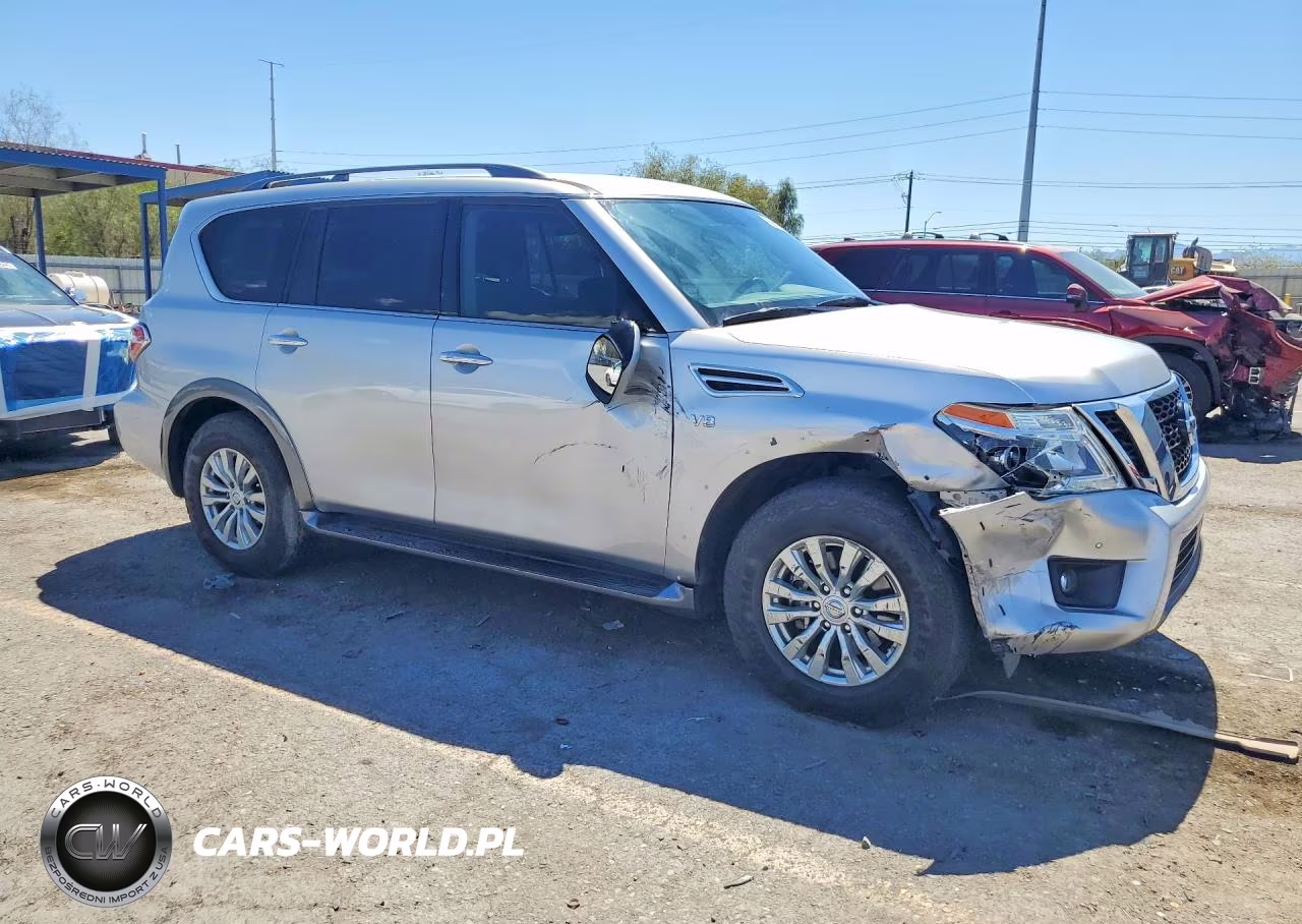 2019 Nissan Armada Sv VIN:JN8AY2ND5K9088017 - 4