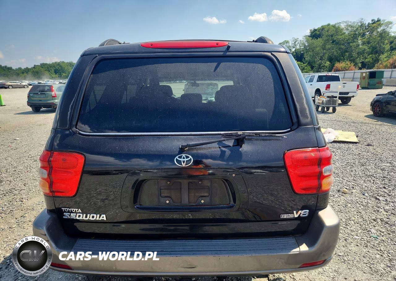 2004 Toyota Sequoia Sr5 VIN:5TDZT34AX4S217027 - 6