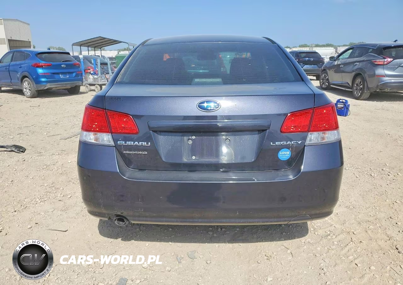 2012 Subaru Legacy 2.5I Premium VIN:4S3BMCG60C3022799 - 6
