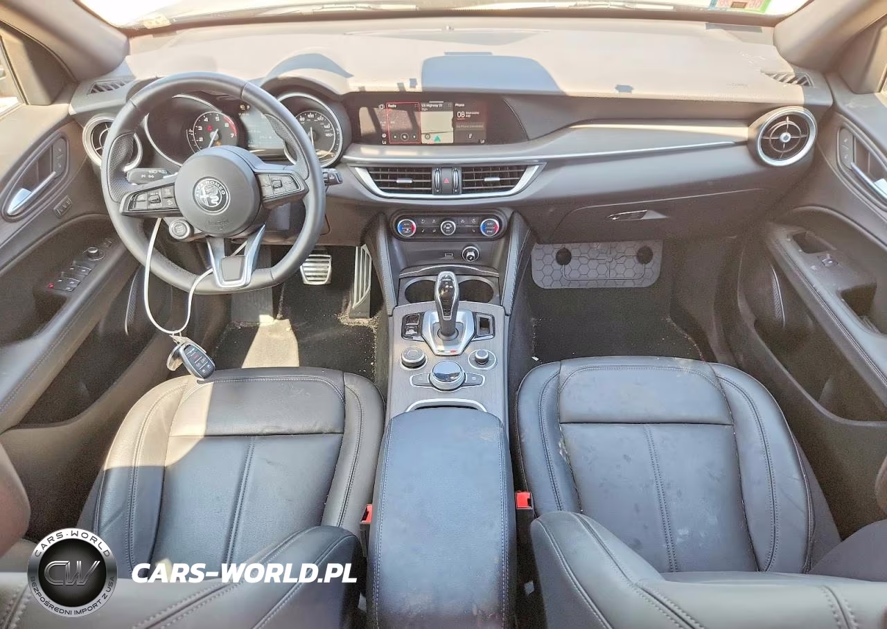 2023 Alfa Romeo Stelvio Ti VIN:ZASPAKBNXP7D54214 - 8