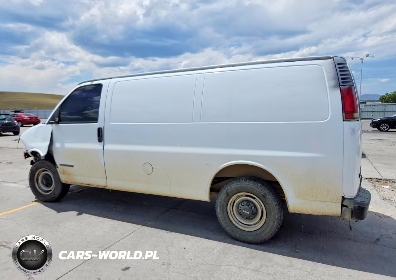 2002 GMC Savana 3500 Delivery Van VIN:1GTHG35R621211448 - 2