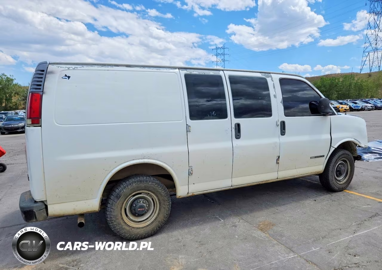 2002 GMC Savana 3500 Delivery Van VIN:1GTHG35R621211448 - 3
