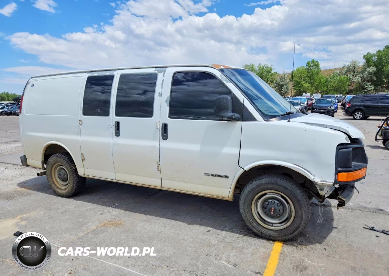 2002 GMC Savana 3500 Delivery Van VIN:1GTHG35R621211448 - 4