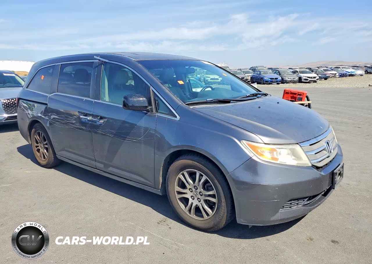 2012 Honda Odyssey Exl VIN:5FNRL5H66CB114109 - 4