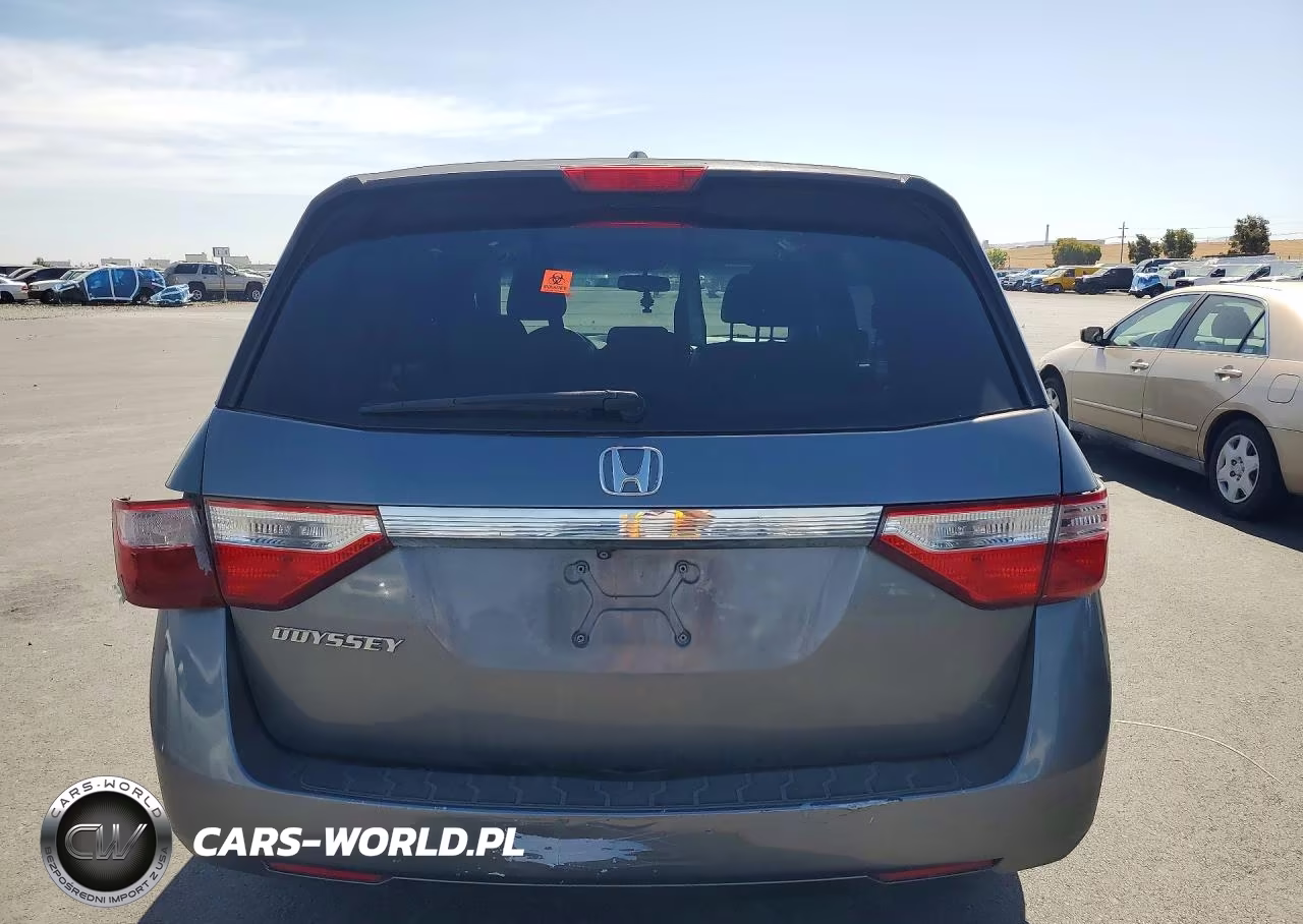 2012 Honda Odyssey Exl VIN:5FNRL5H66CB114109 - 6