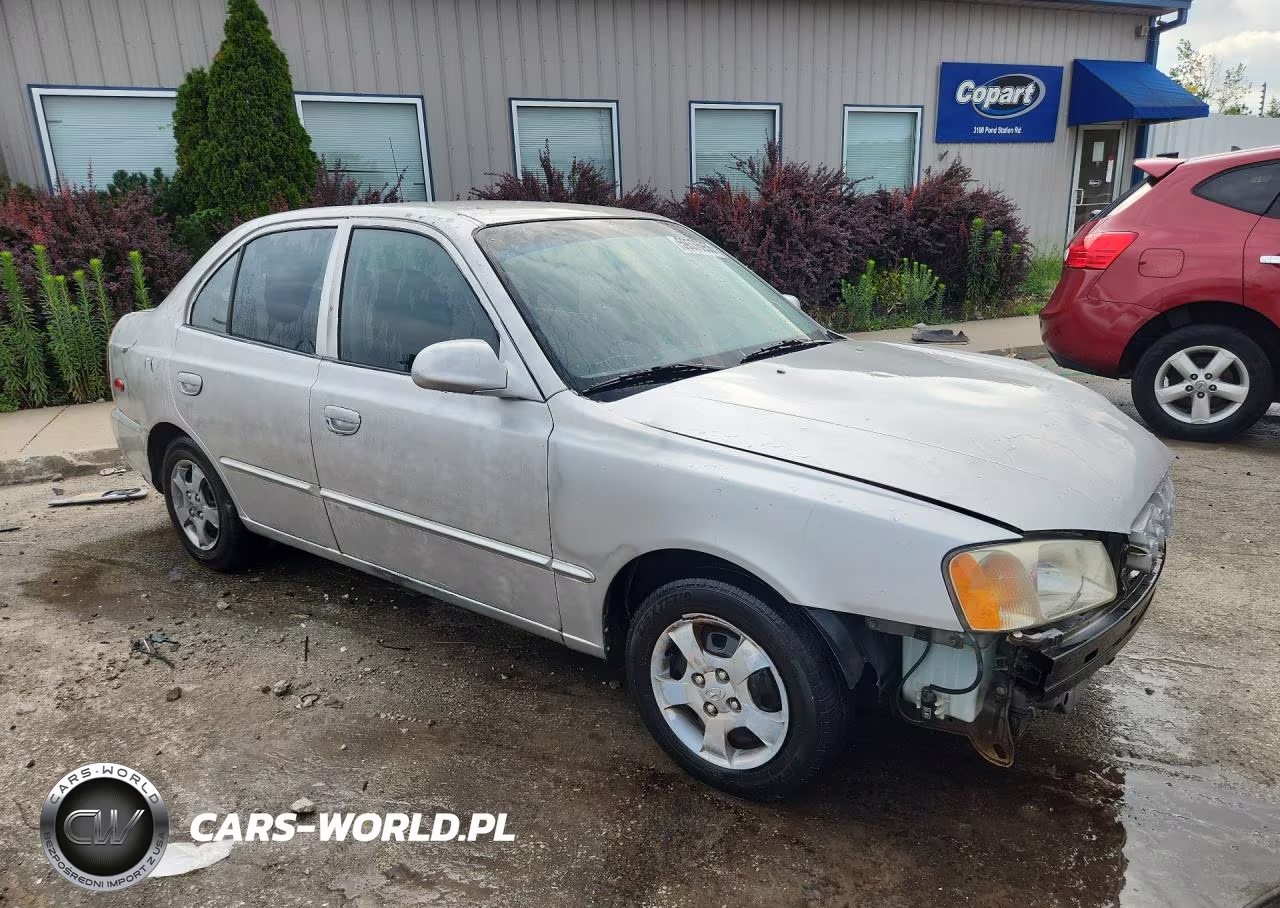 2001 Hyundai Accent Gl VIN:KMHCG45C31U195343 - 4
