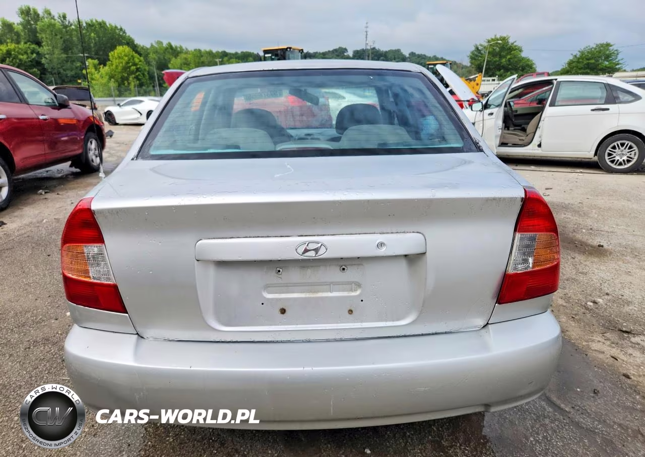 2001 Hyundai Accent Gl VIN:KMHCG45C31U195343 - 6