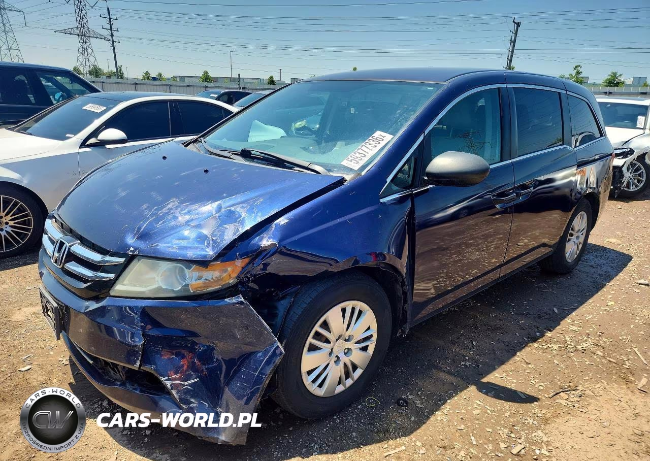 2015 Honda Odyssey Lx VIN:5FNRL5H22FB044772 - 1