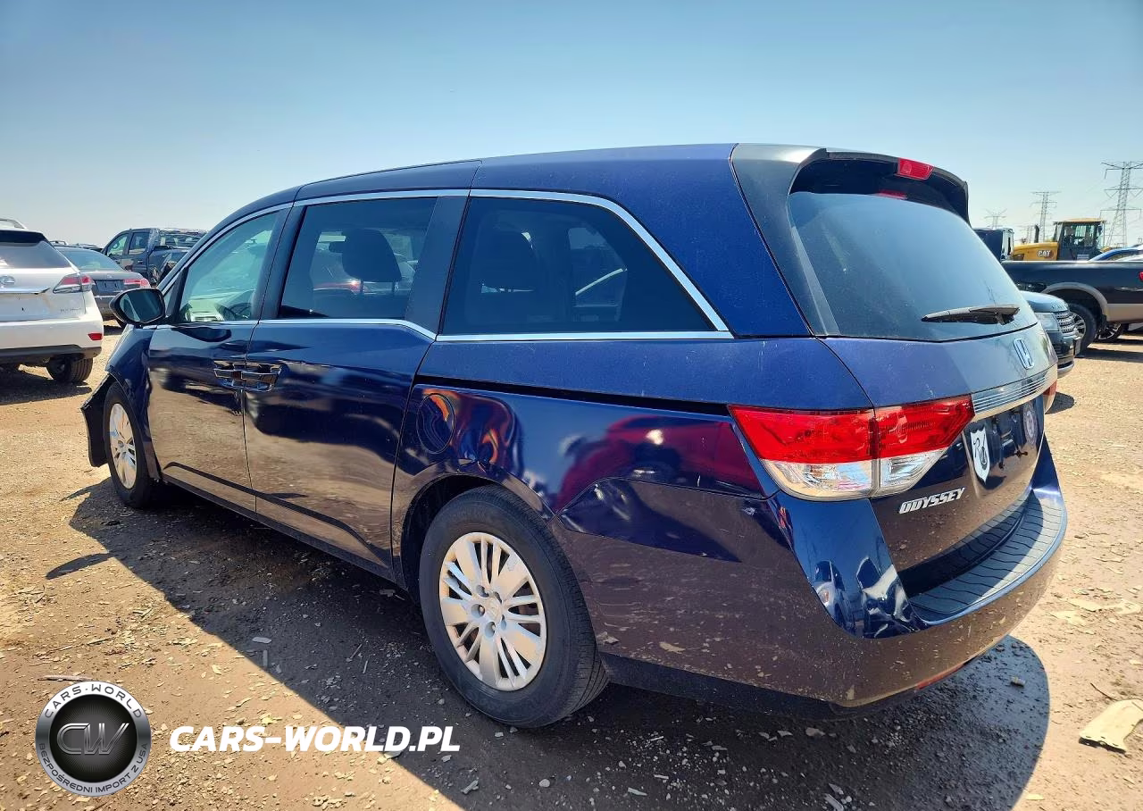 2015 Honda Odyssey Lx VIN:5FNRL5H22FB044772 - 2