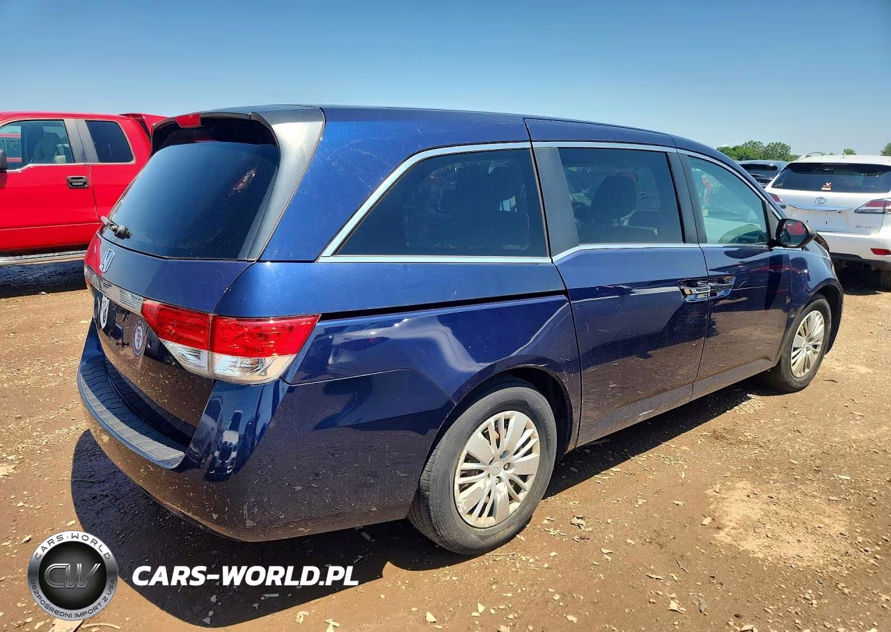 2015 Honda Odyssey Lx VIN:5FNRL5H22FB044772 - 3
