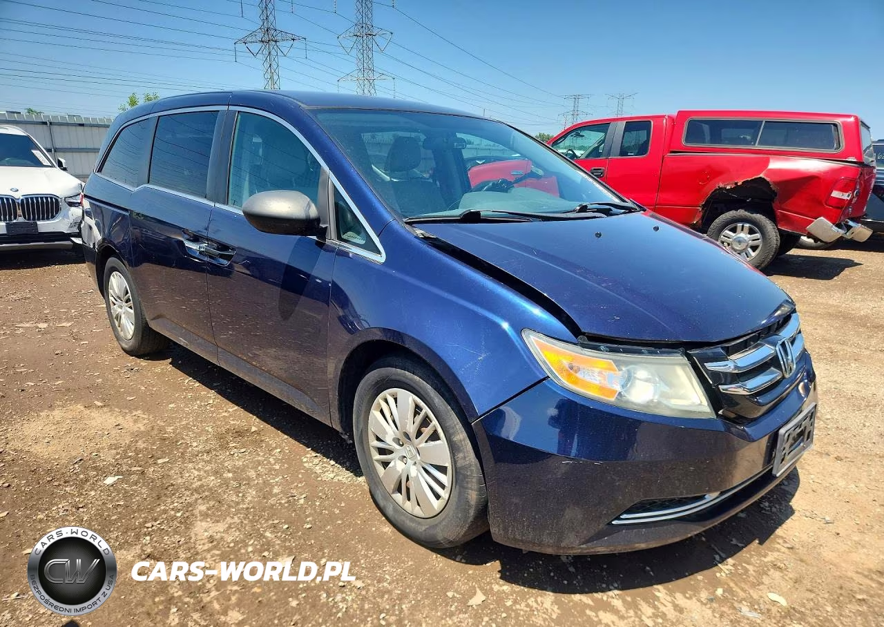 2015 Honda Odyssey Lx VIN:5FNRL5H22FB044772 - 4