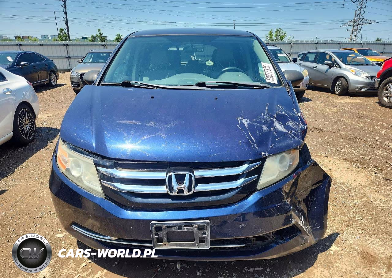 2015 Honda Odyssey Lx VIN:5FNRL5H22FB044772 - 5