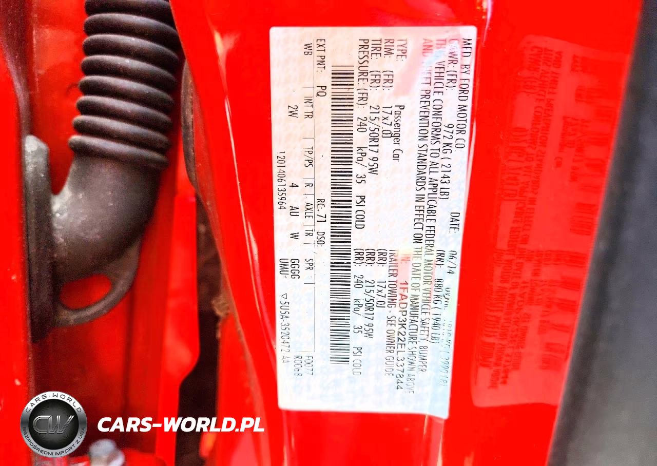 2014 Ford Focus Se VIN:1FADP3K22EL337844 - 12