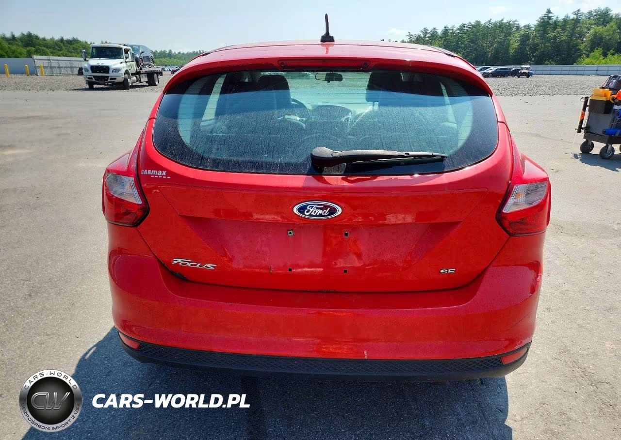 2014 Ford Focus Se VIN:1FADP3K22EL337844 - 6