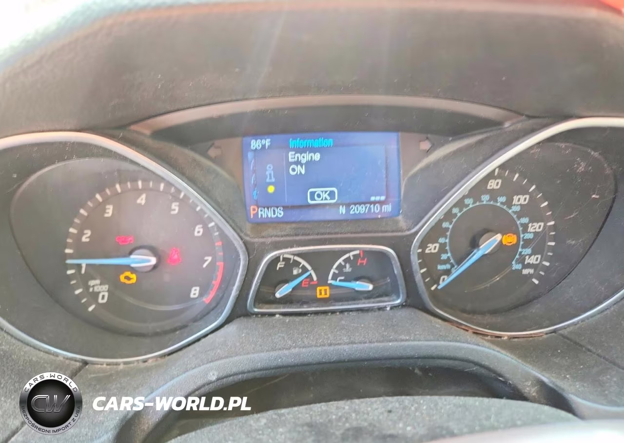 2014 Ford Focus Se VIN:1FADP3K22EL337844 - 9