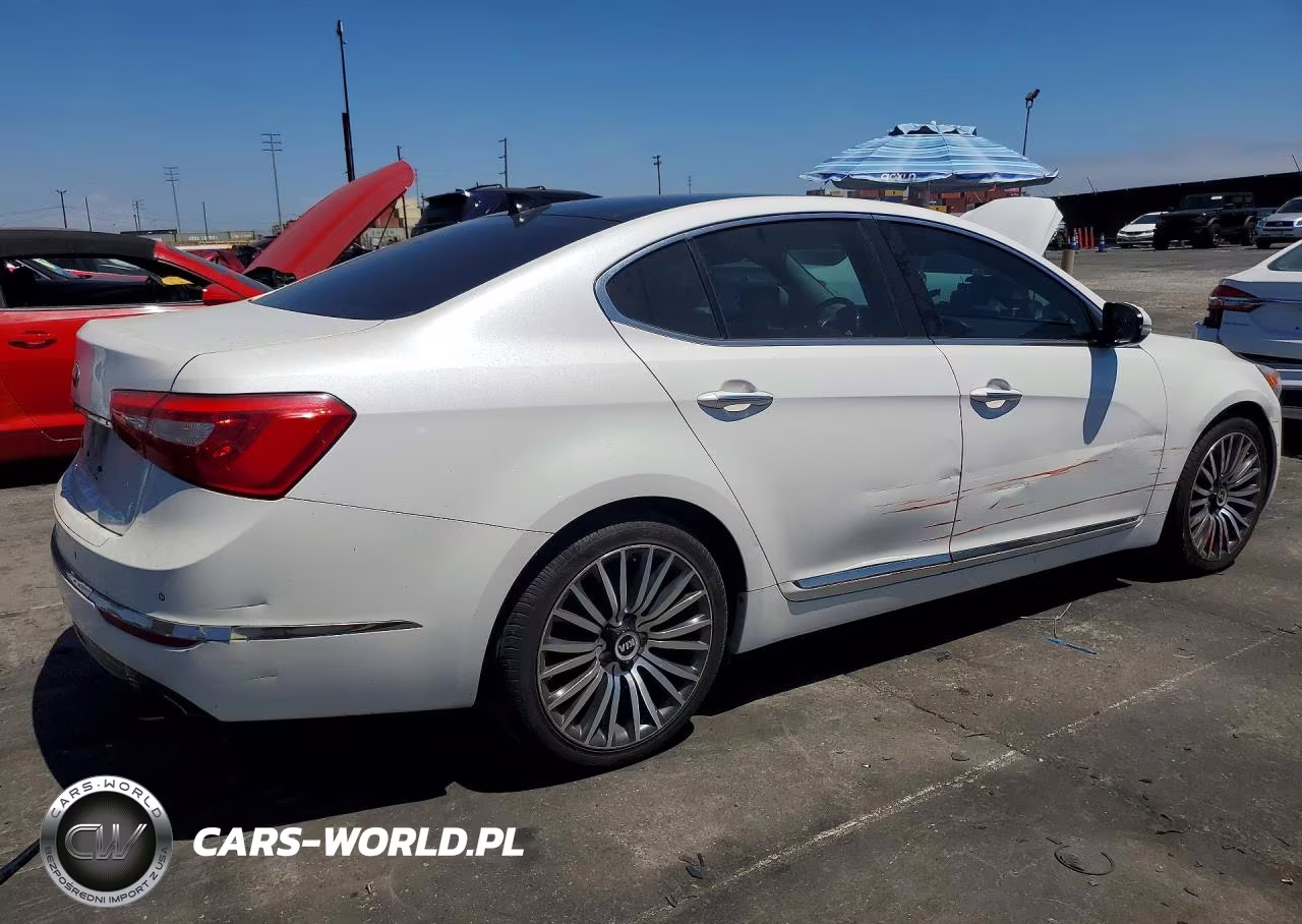 2014 Kia Cadenza Premium VIN:KNALN4D75E5131588 - 3