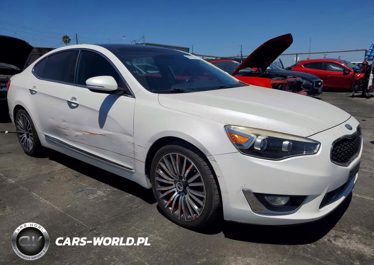 2014 Kia Cadenza Premium VIN:KNALN4D75E5131588 - 4