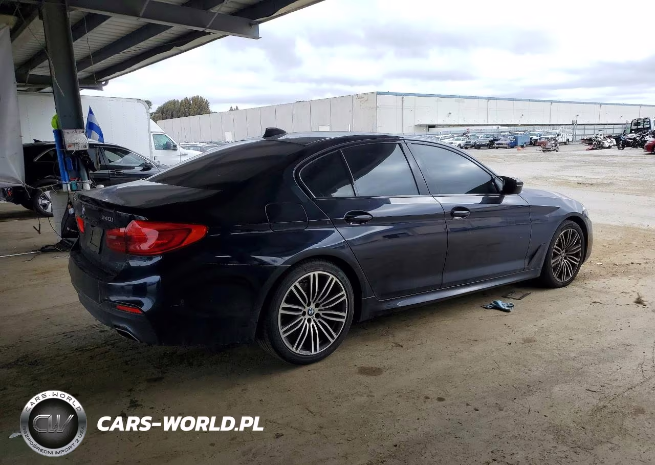2019 BMW 540 I VIN:WBAJE5C53KWW31638 - 3