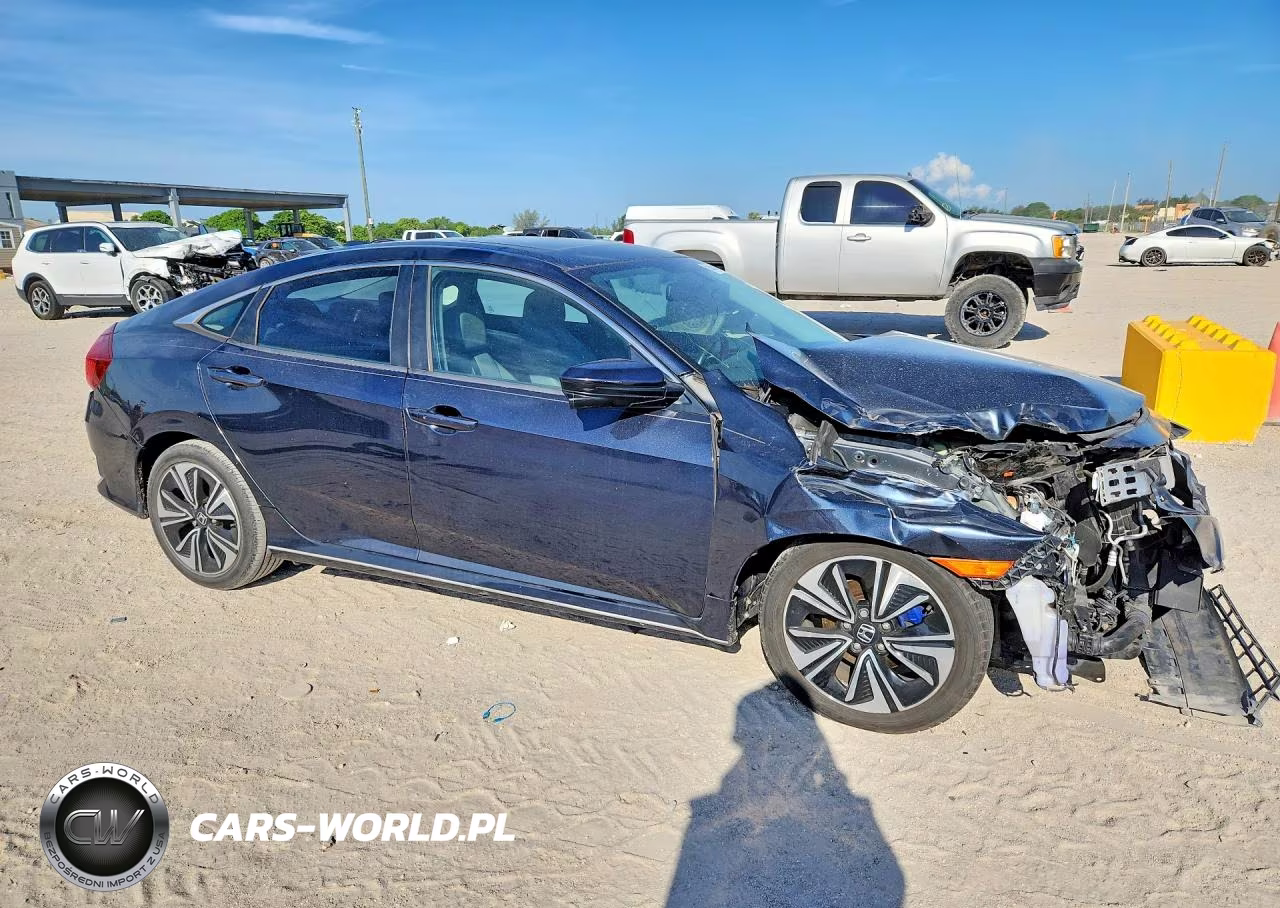 2016 Honda Civic Exl VIN:19XFC1F7XGE045363 - 4