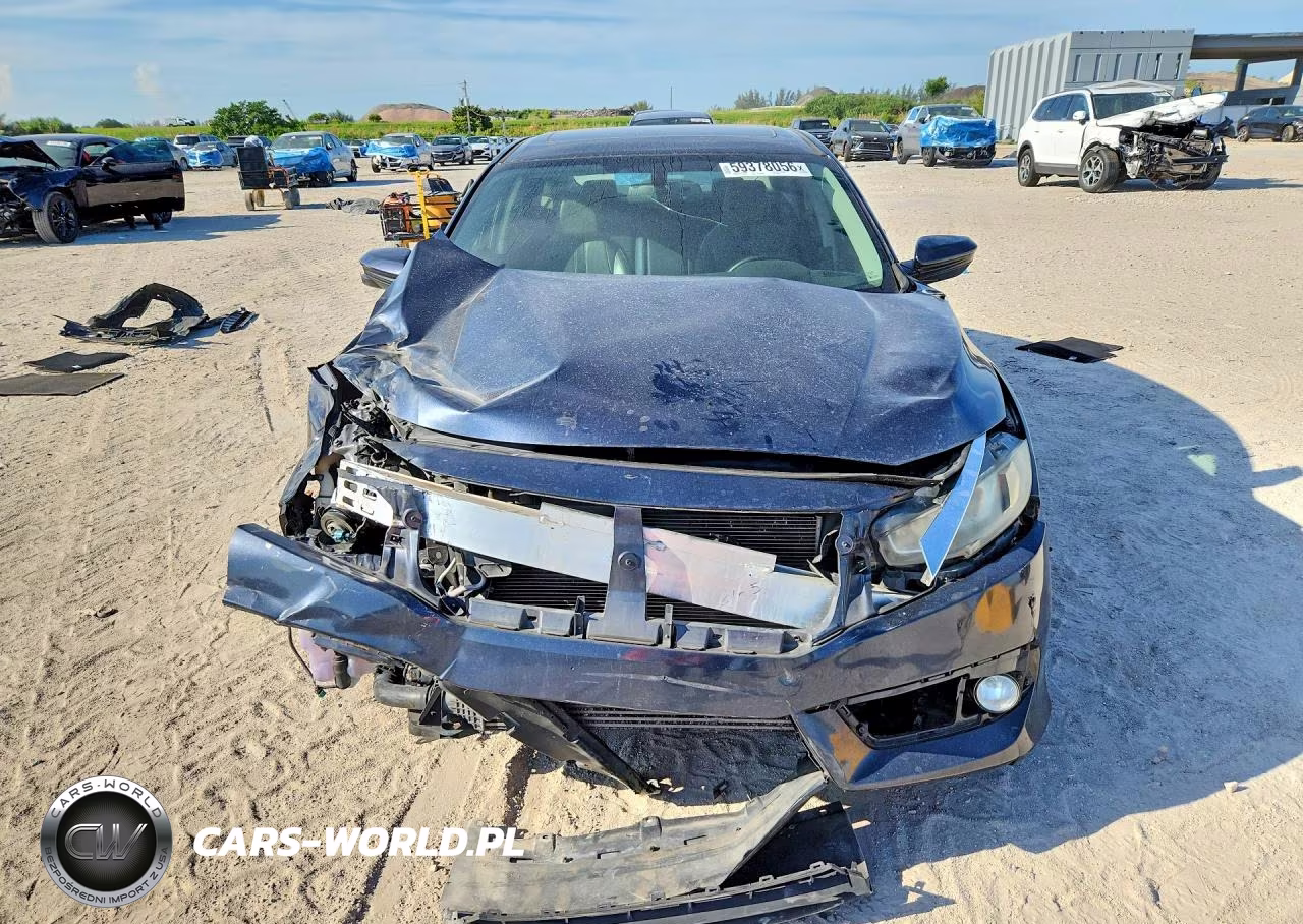 2016 Honda Civic Exl VIN:19XFC1F7XGE045363 - 5