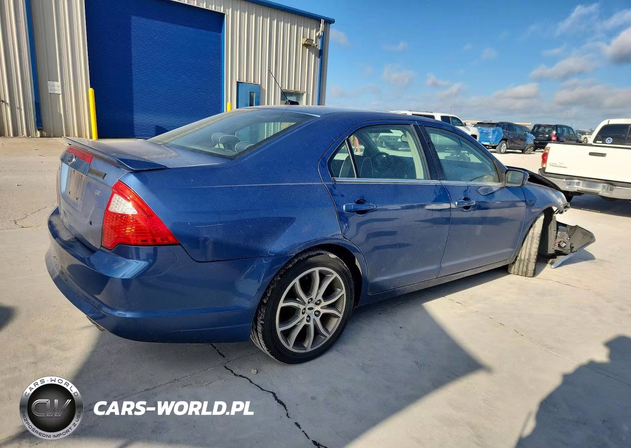 2010 Ford Fusion Se VIN:3FAHP0HA6AR248675 - 3