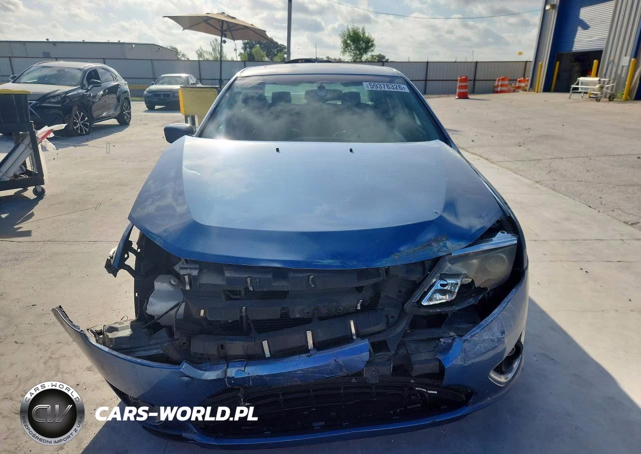 2010 Ford Fusion Se VIN:3FAHP0HA6AR248675 - 5