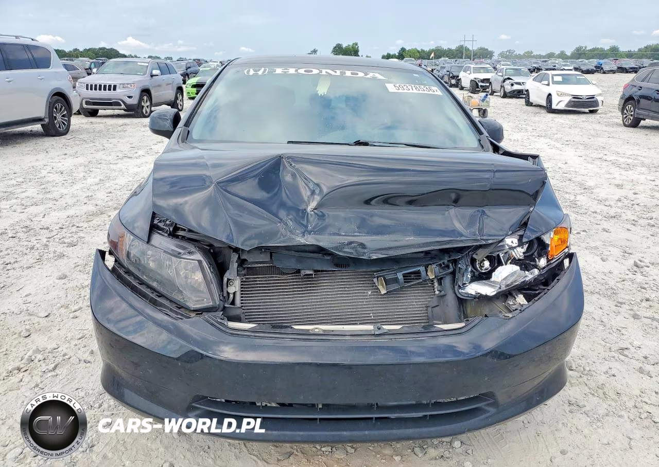 2012 Honda Civic Lx VIN:2HGFB2F56CH571027 - 5