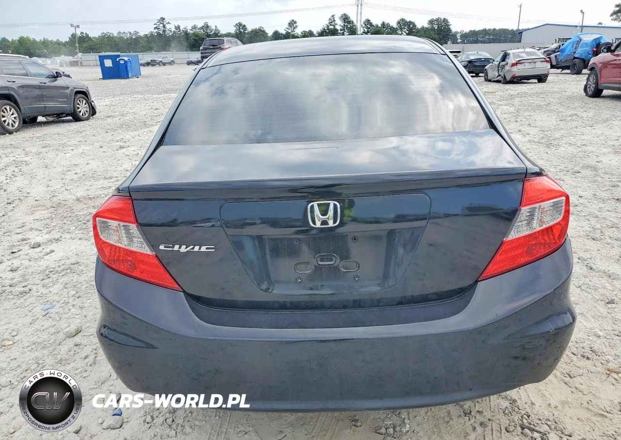 2012 Honda Civic Lx VIN:2HGFB2F56CH571027 - 6
