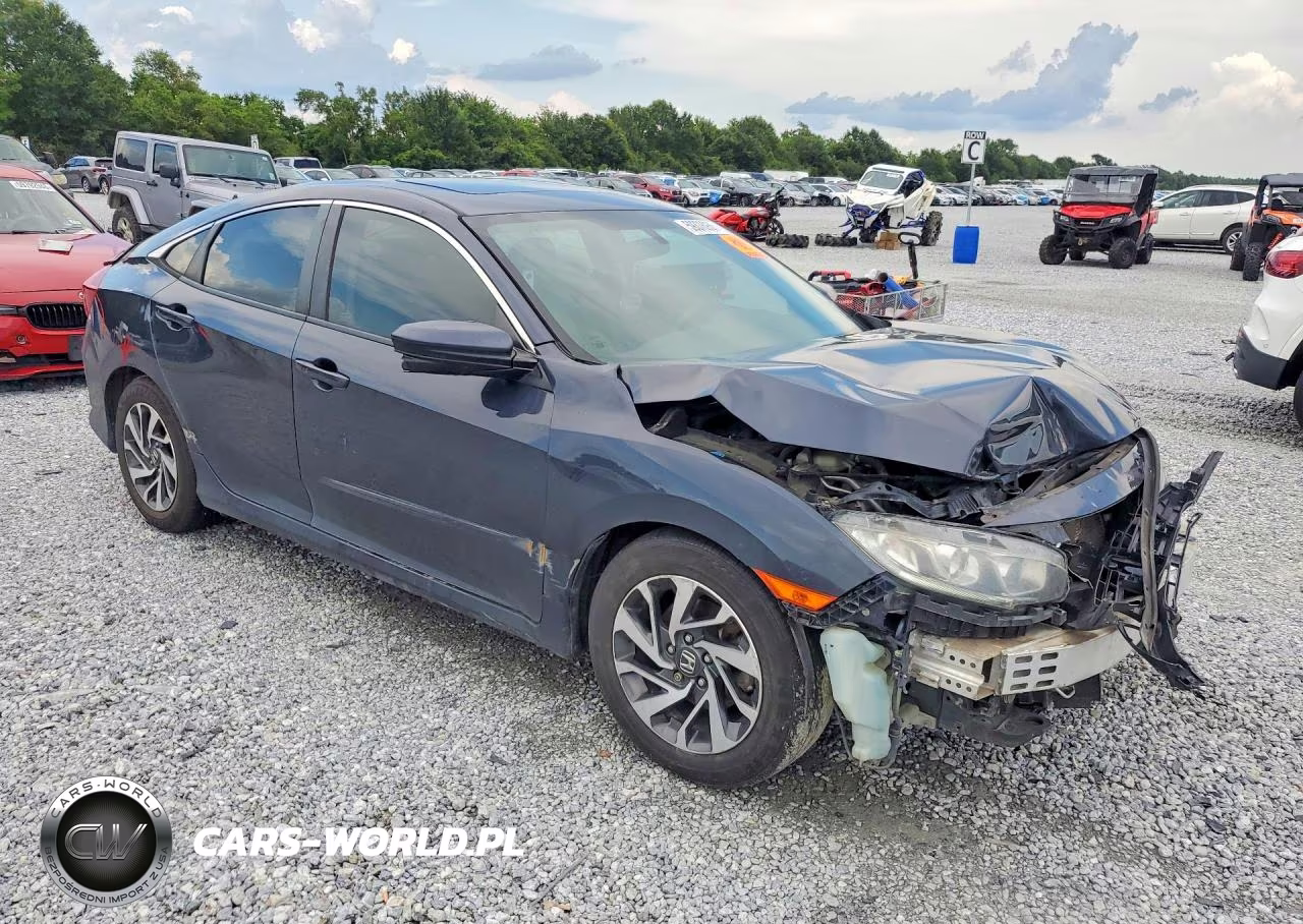 2018 Honda Civic Ex VIN:2HGFC2F70JH586280 - 4
