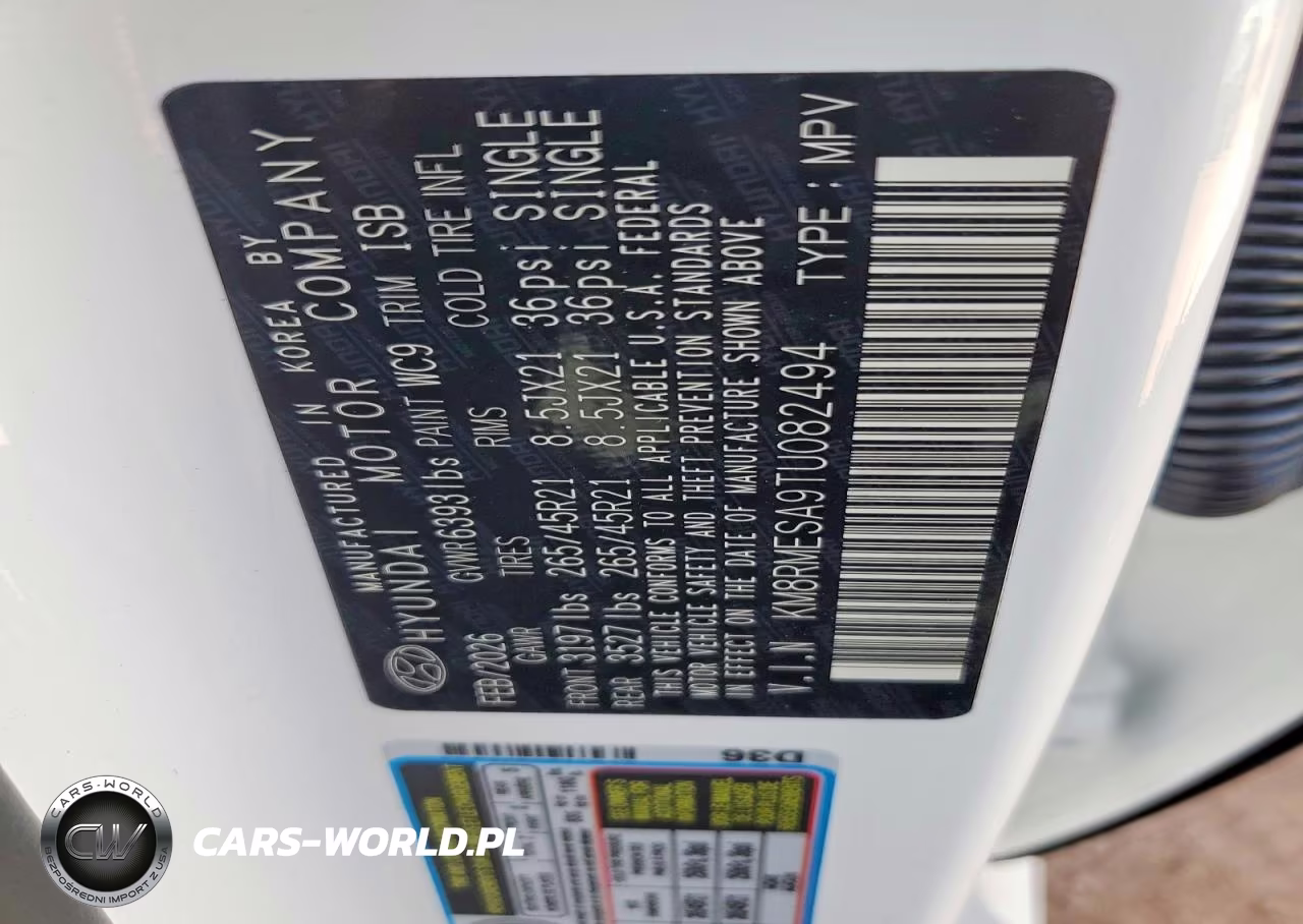 2026 Hyundai Palisade Calligraphy VIN:KM8RMESA9TU082494 - 12